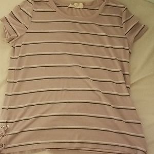 Striped Pink Republic Top